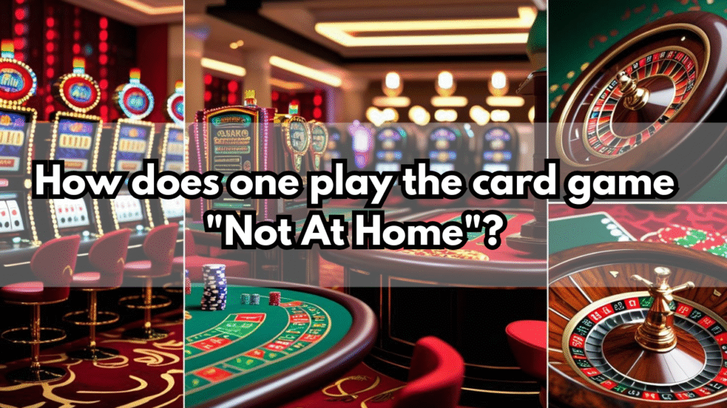 not at home card game