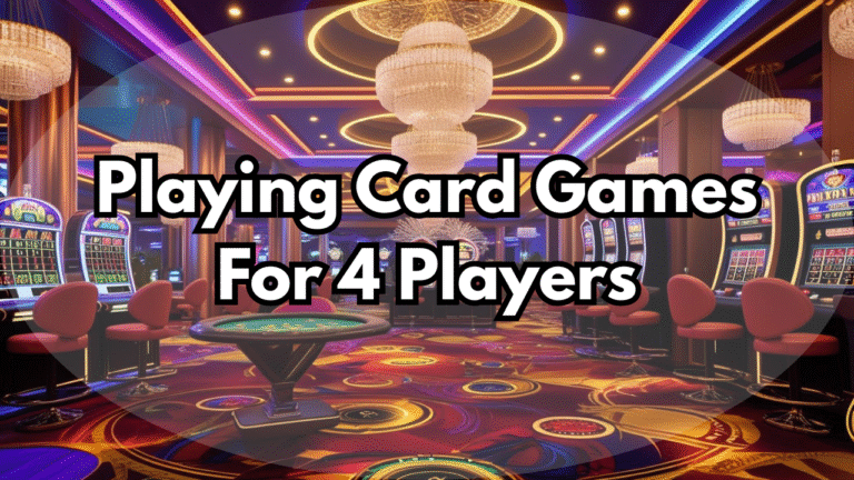 playing card games for 4