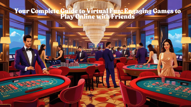 fun games to play with friends online