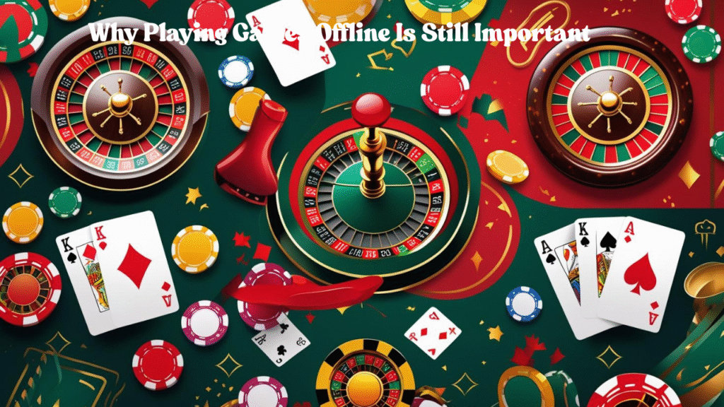 Why Playing Games Offline Is Still Important