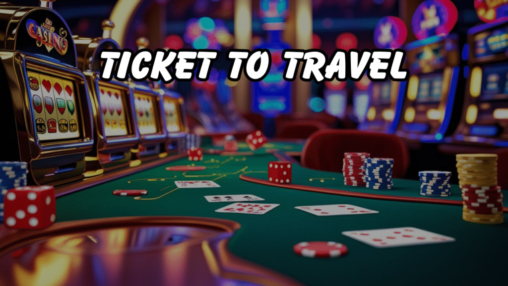 ticket to travel.