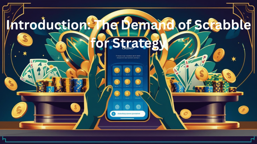 Introduction: The Demand of Scrabble for Strategy