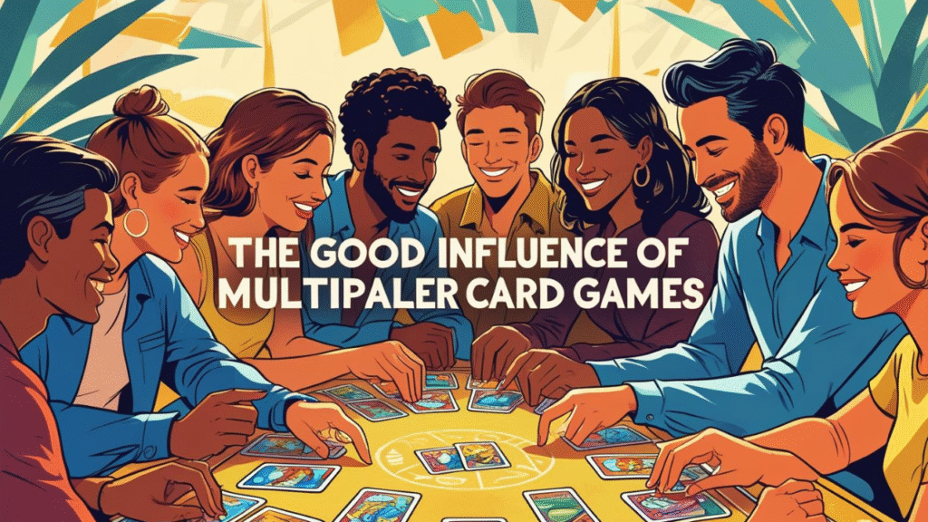 The Good Influence of Multiplayer Card Games
