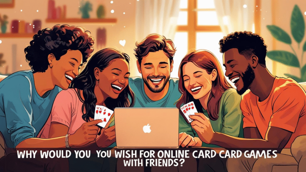 Why would you wish for online card games with friends?