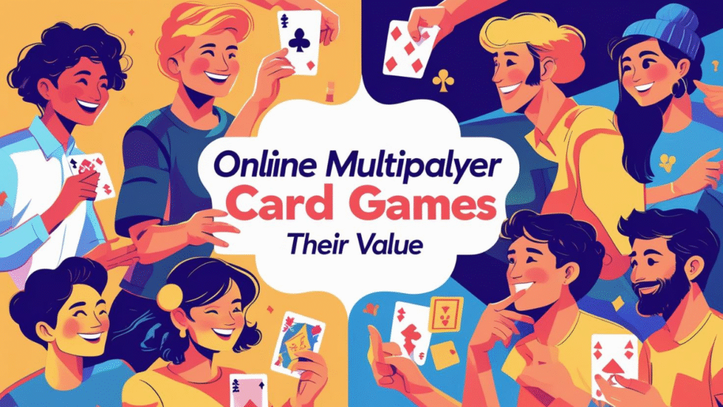 Online multiplayer card games: their value