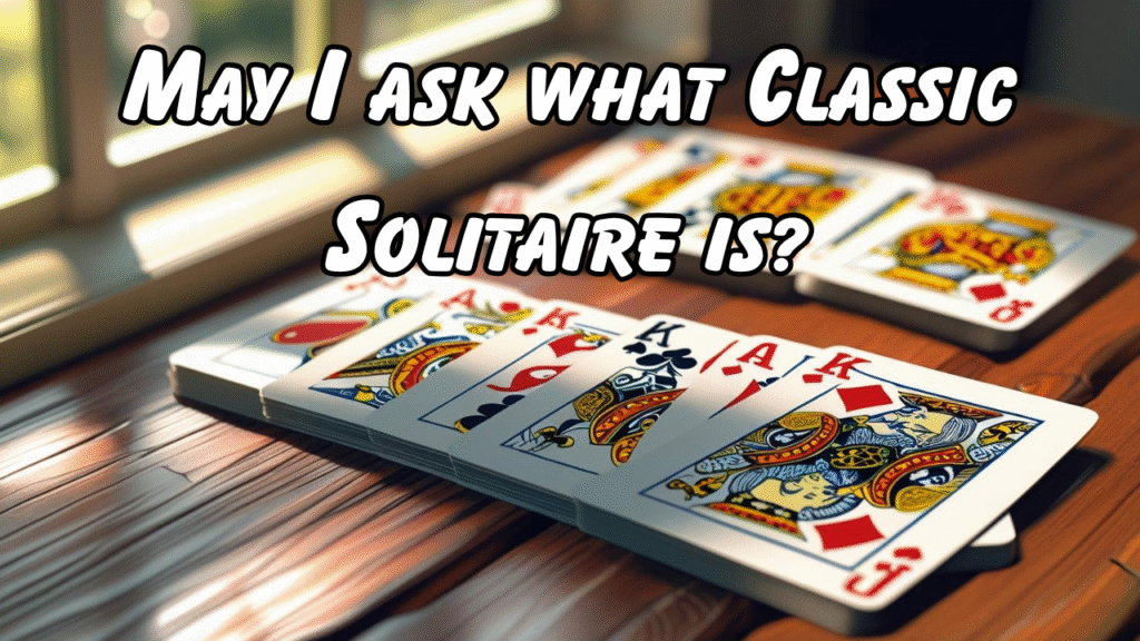 May I ask what Classic Solitaire is?