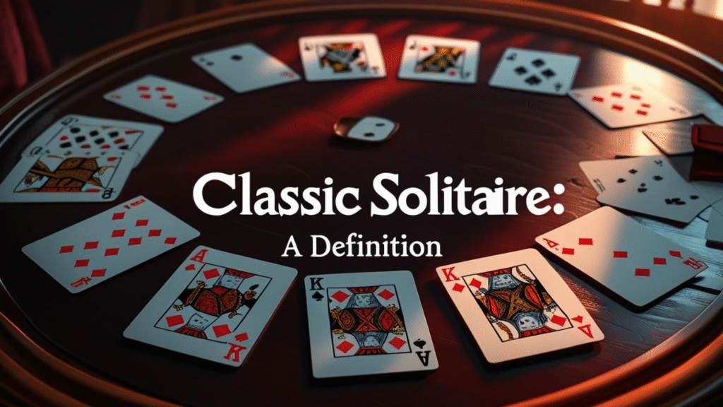 Free Classic Solitaire Download No Ads: A Definition