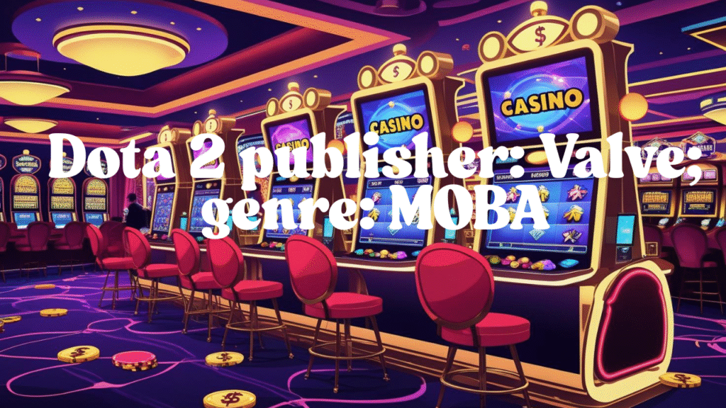 Dota 2 publisher: Valve; genre: MOBA