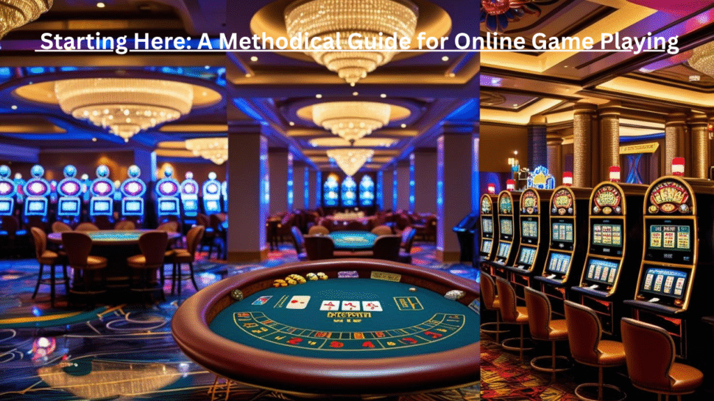 Starting Here: A Methodical Guide for Online Game Playing