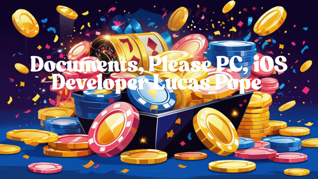 Documents, Please PC, iOS Developer Lucas Pope