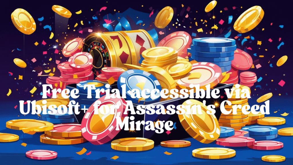 Free Trial accessible via Ubisoft+ for Assassin's Creed Mirage