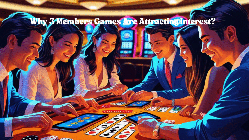 Why 3 Members Games Are Attracting Interest?