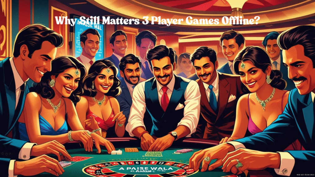 Why Still Matters 3 Player Games Offline?