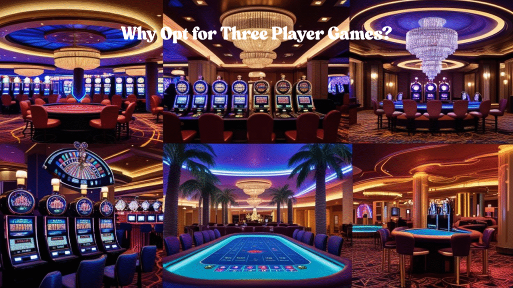 Why Opt for Three Player Games?
