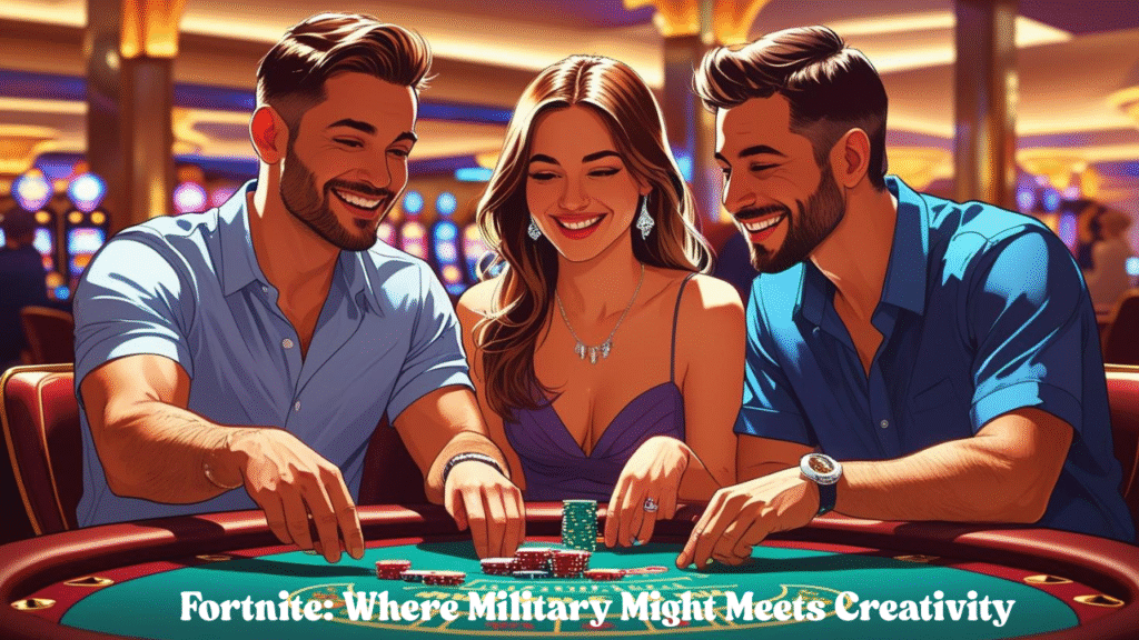 Fortnite: Where Military Might Meets Creativity
