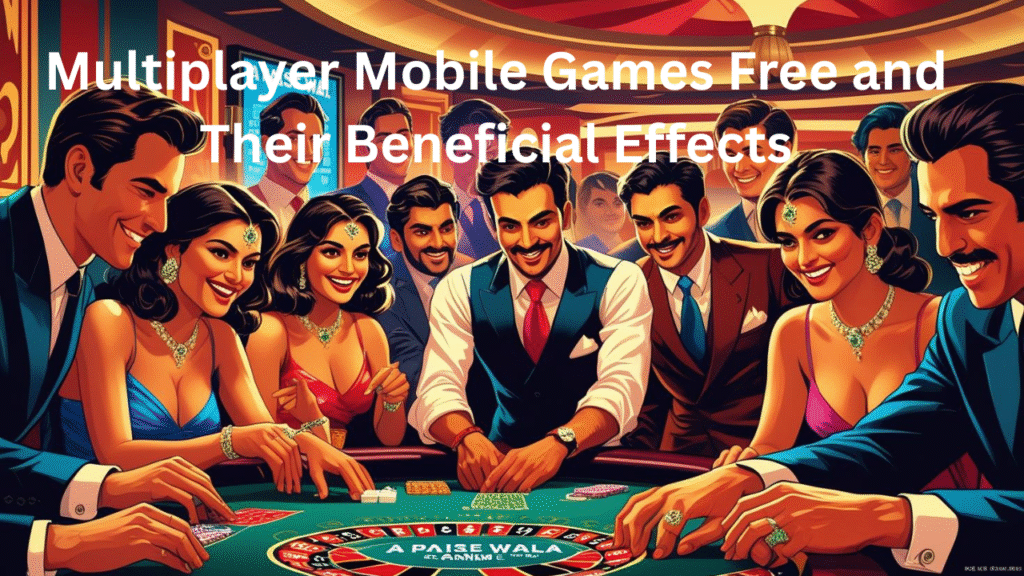 Multiplayer Mobile Games Free and Their Beneficial Effects