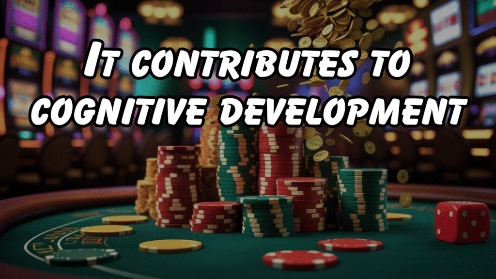 It contributes to cognitive development