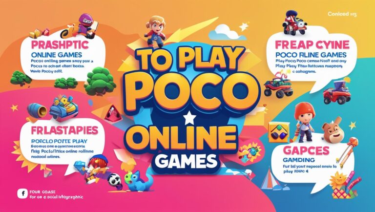 4 Strong Motives to Discover Poco Online Games: Your Road Map to an Exciting Gaming Experience