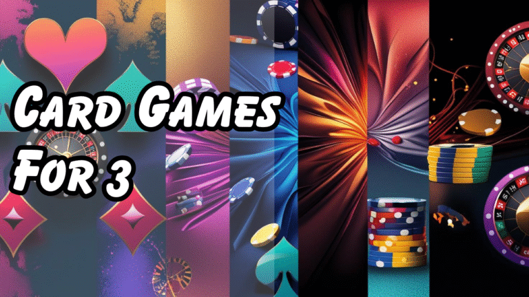 card games for 3