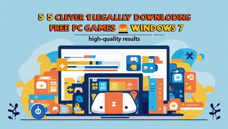 5 Clever Methods to Get PC Games Download Free on Windows 7 Without Sacrificing Quality