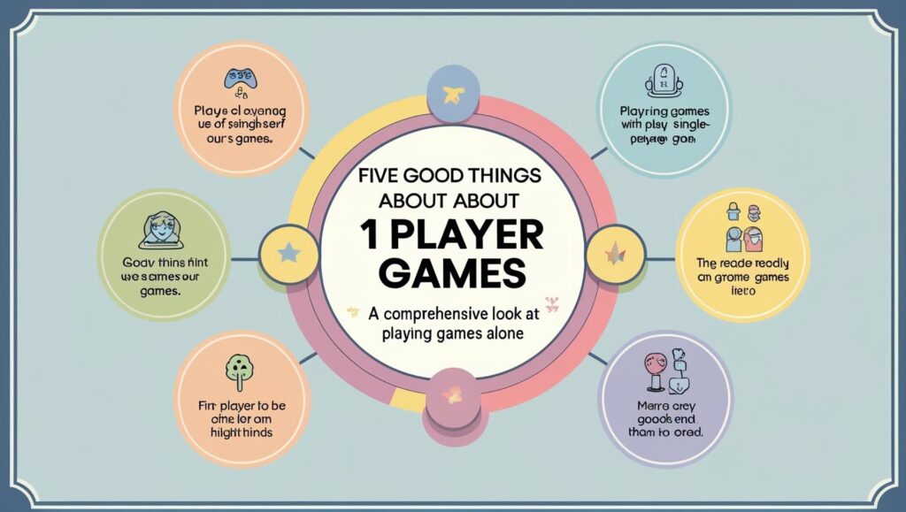 Five Good Things About 1 Player Games: A Comprehensive Look at Playing Games Alone