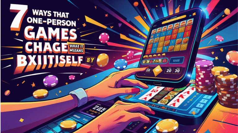 one person games