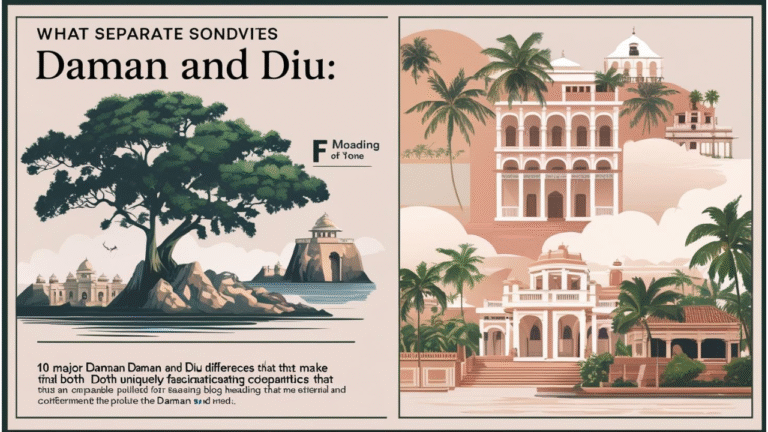 what separates daman and diu
