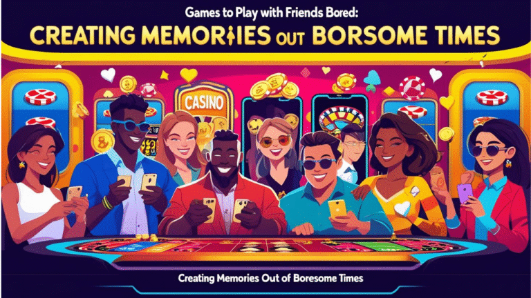 games to play with friends when bored