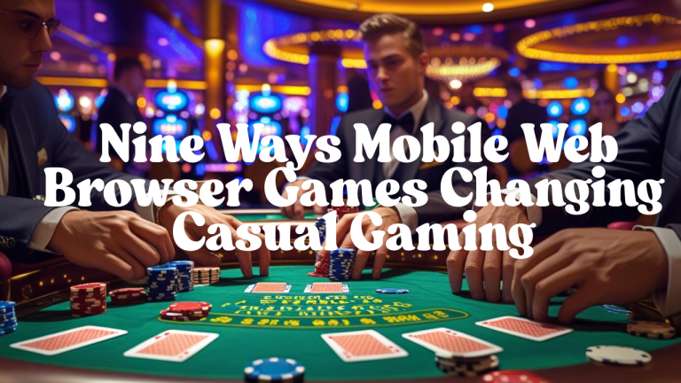 mobile web browser games
