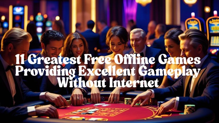best free offline games