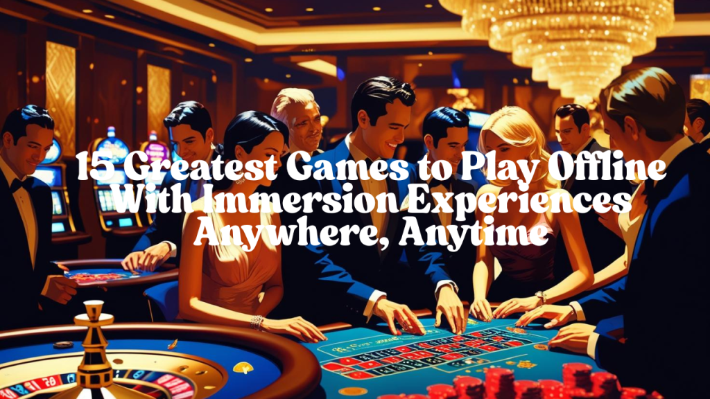 best games to play offline