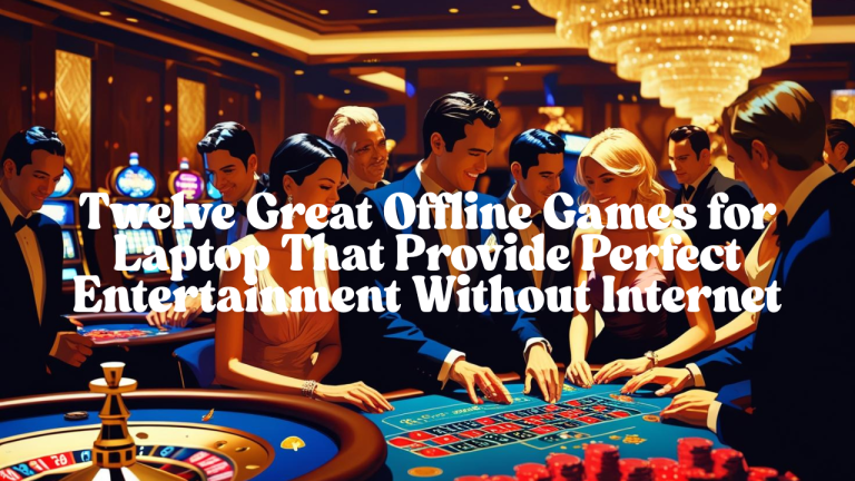 best offline games for laptop