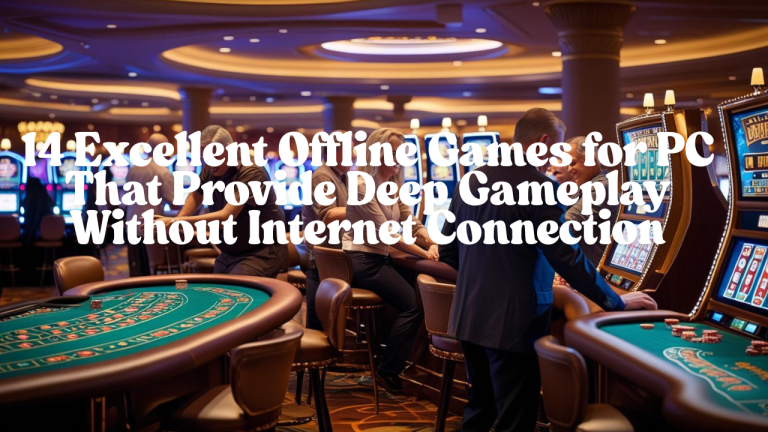best offline games pc