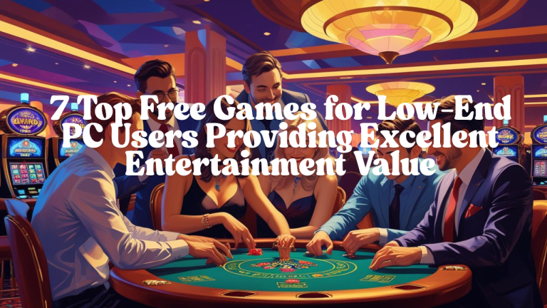 best free games for low end pc