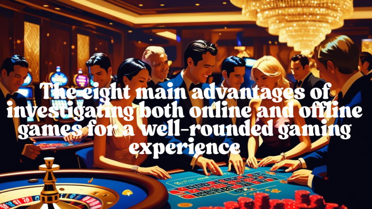 online and offline games