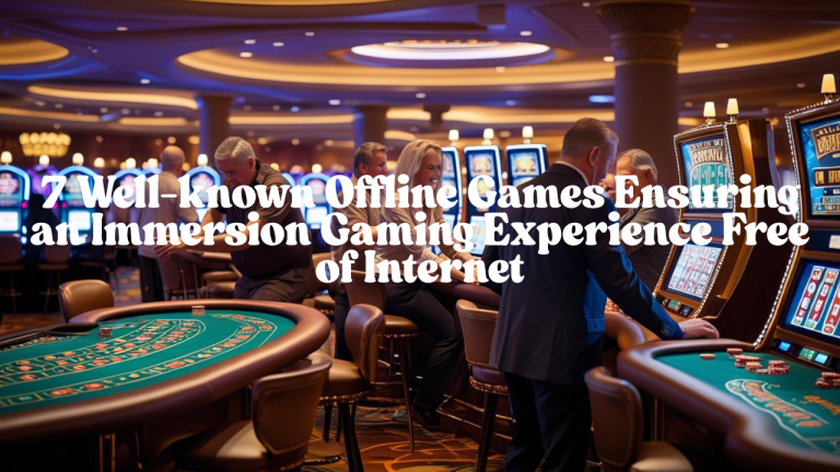 popular offline games