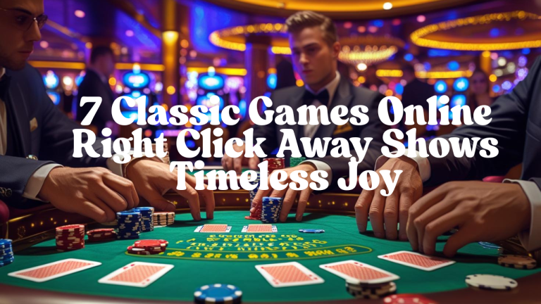 classic games online