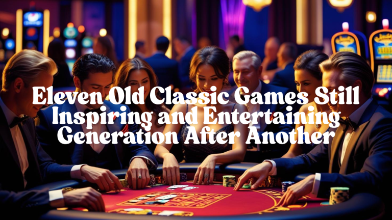 old classic games