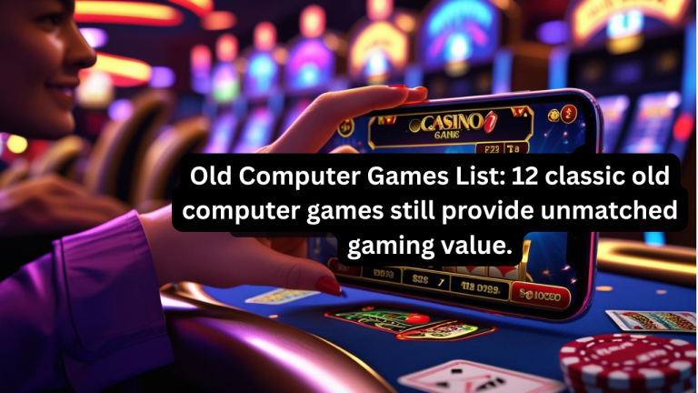 old computer games list