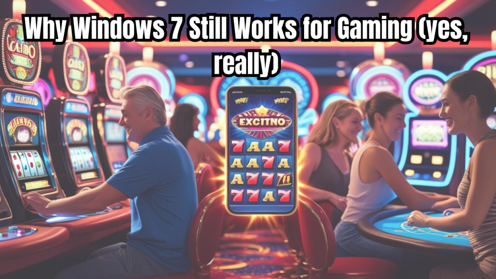Why Windows 7 Still Works for Gaming (yes, really)