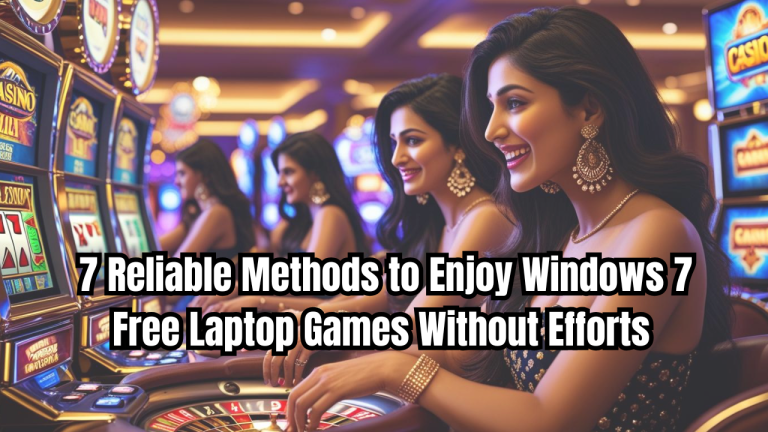  Laptop games free download windows 7: 7 Reliable Methods to Enjoy Windows 7 Free Laptop Games Without Efforts