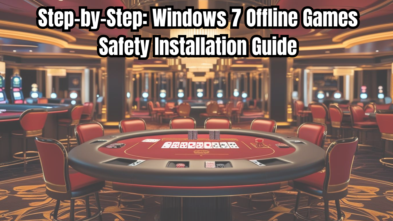 Step-by-Step: Windows 7 Offline Games Safety Installation Guide
